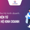 Hóa đơn điện tử dành cho Hộ kinh doanh